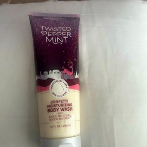 bath and body works twisted pepper mint body wash